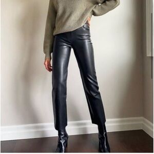 ♥️… Wilfred black polyurethane Pants